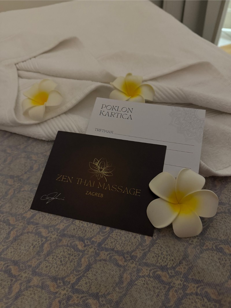 Zen Thai Massage salon interijer